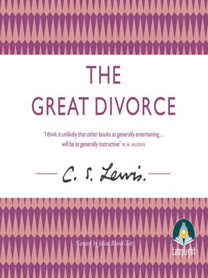 cover image of The Great Divorce